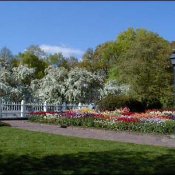 普雷斯科特公园的正式花园