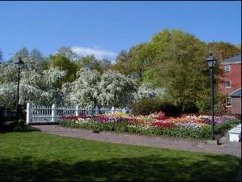 普雷斯科特公园的正式花园